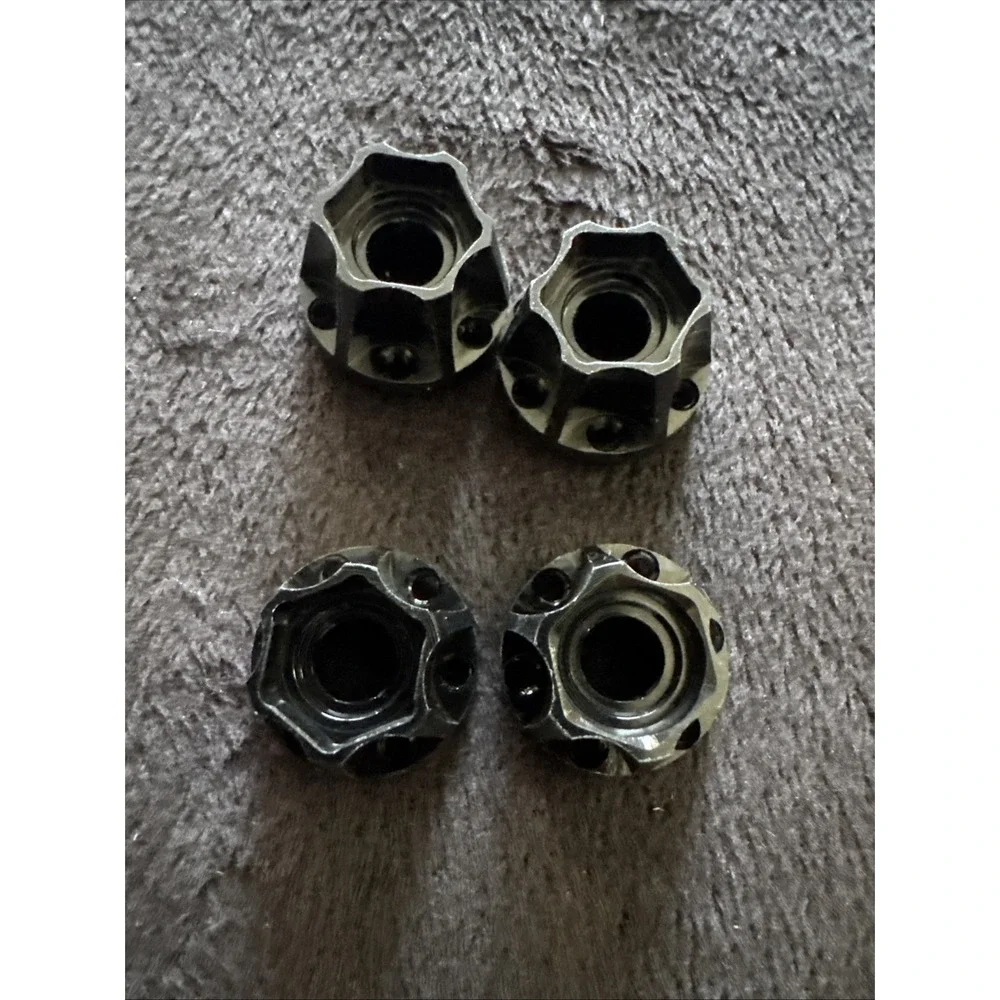 10 RC Crawler 15mm Black (4)‎